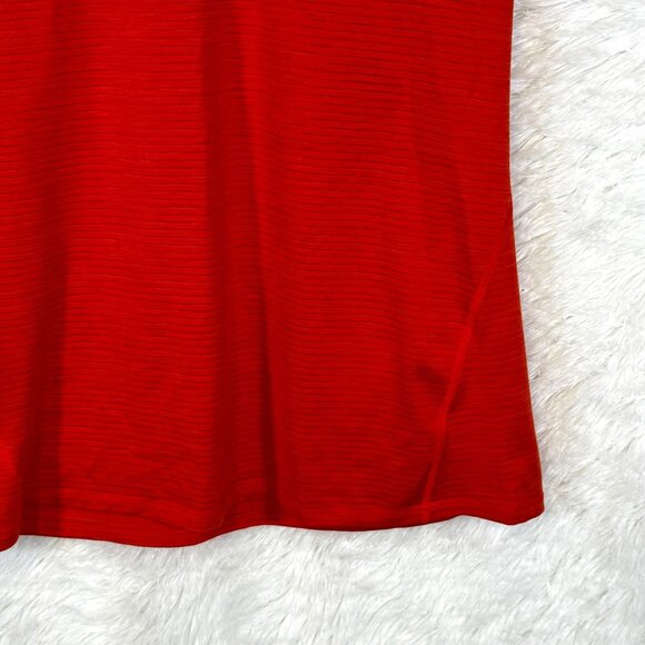 Athleta Shadow Stripe Chi Short Sleeve Sz M - Picture 3 of 6